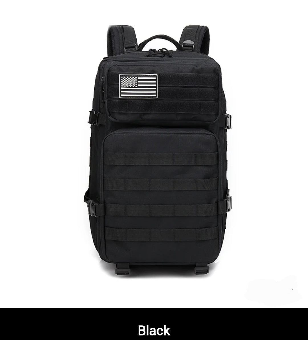 Tactical Backpack XL- Color is Black