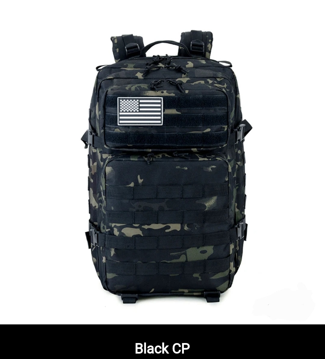 Tactical Backpack XL-Color is Black CP